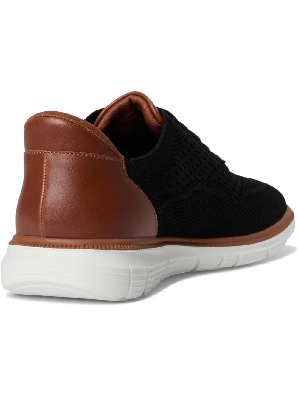 Marc Joseph Men's Black Leather Slip On Round Toe Solid Comforts Oxfords Shoes